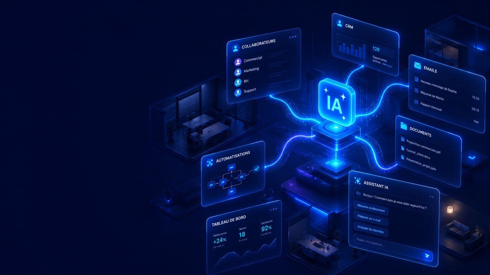 Comment intégrer l'intelligence artificielle dans une PME sans bouleverser son organisation