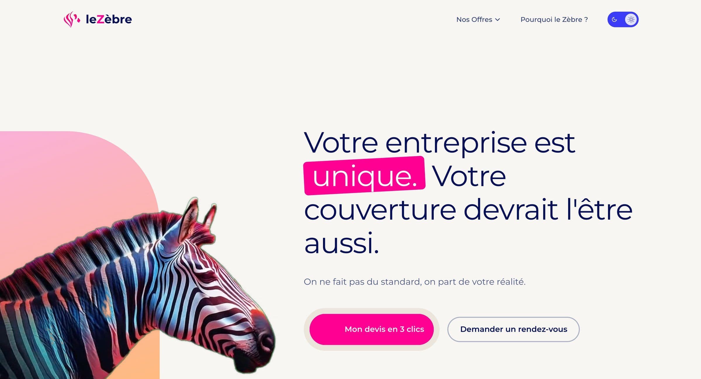 Le Zèbre